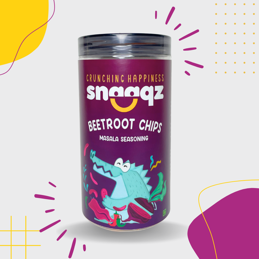 Beetroot chips Combo each flavour - Masala and Cream Onion - 150g each