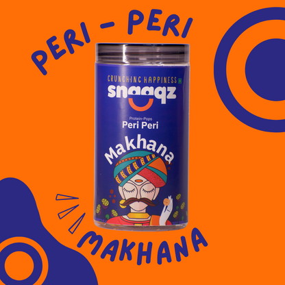 Snaaqz peri peri makhana healthy snack