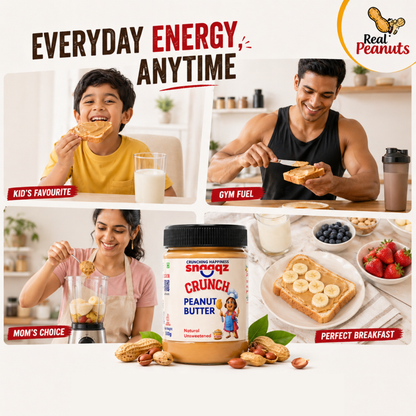 Natural Crunchy Peanut Butter 500gm