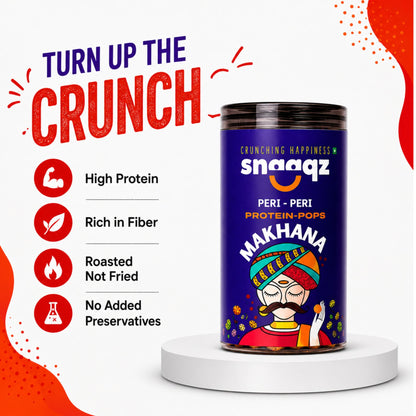 SNAAQZ Peri Peri Makhana | 70 gms