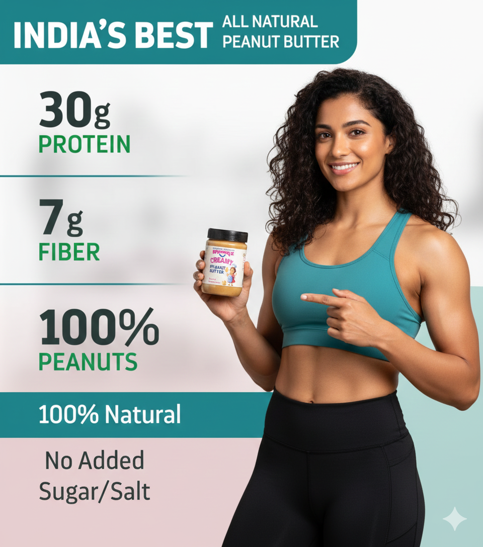 Natural Creamy Peanut Butter 500gm